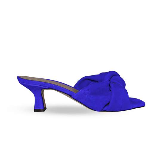 Identità Mules MARGAUX CAMOSCIO BLU