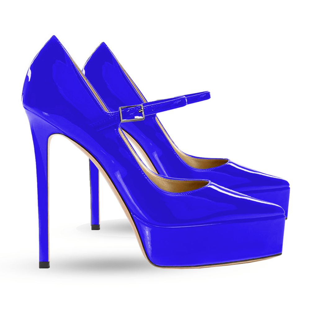 Identità Décolleté CARLA VERNICE BLU