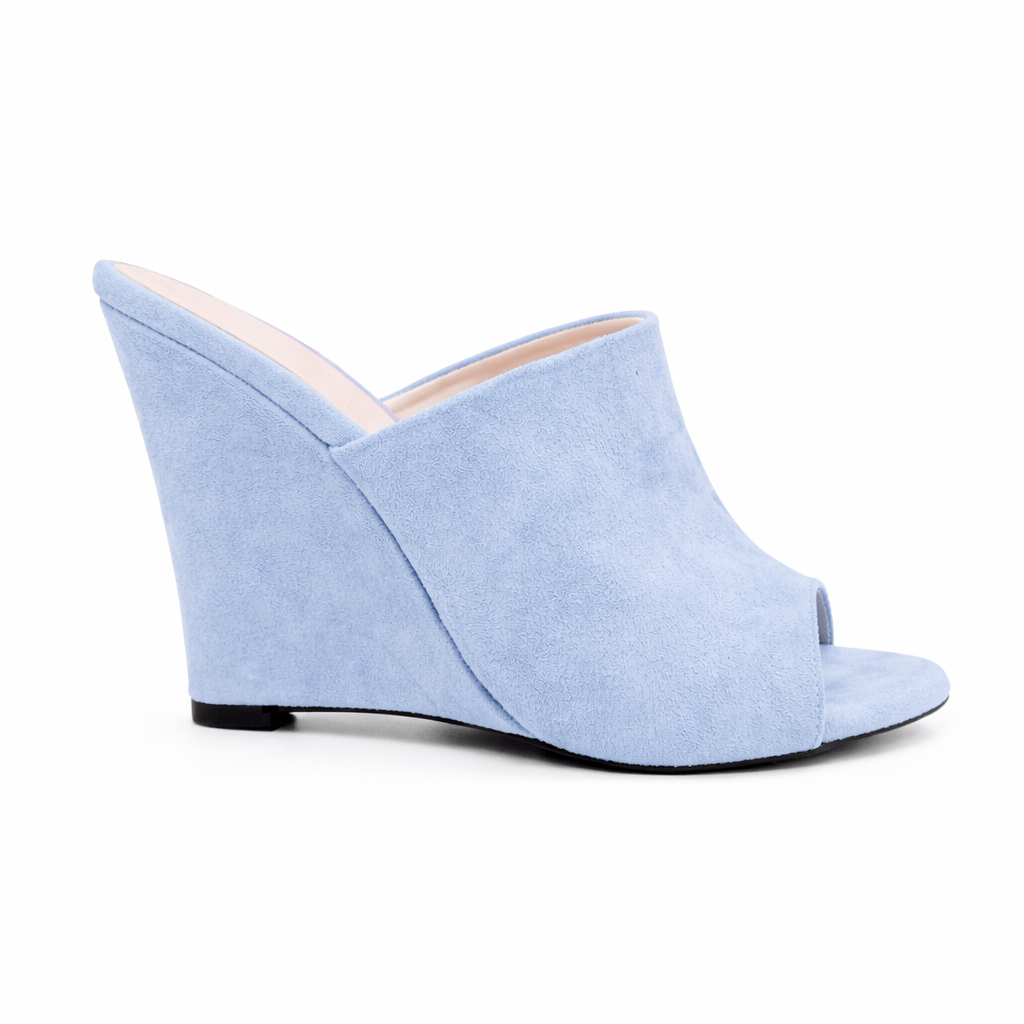 Identità Mules BERNADINE SUEDE AZZURRO