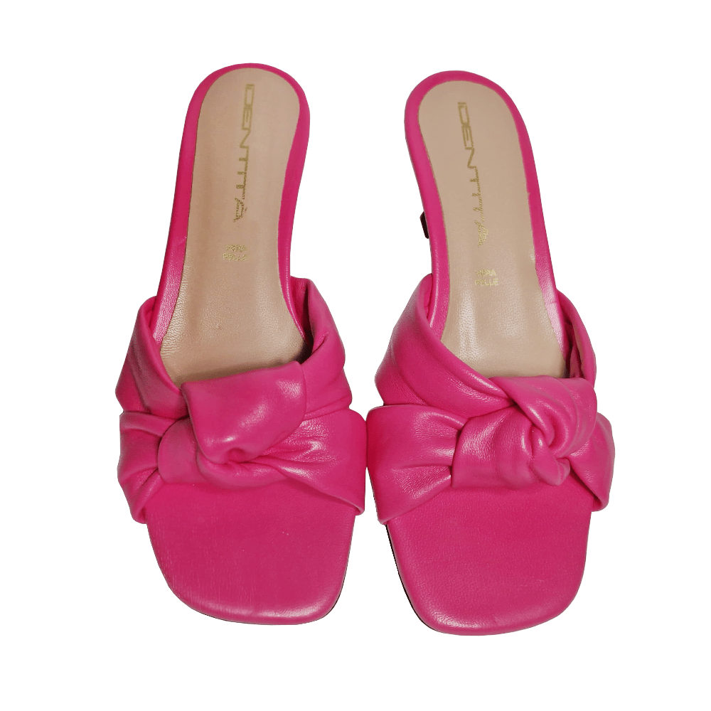 Identità Mules MARGAUX PELLE FUCSIA