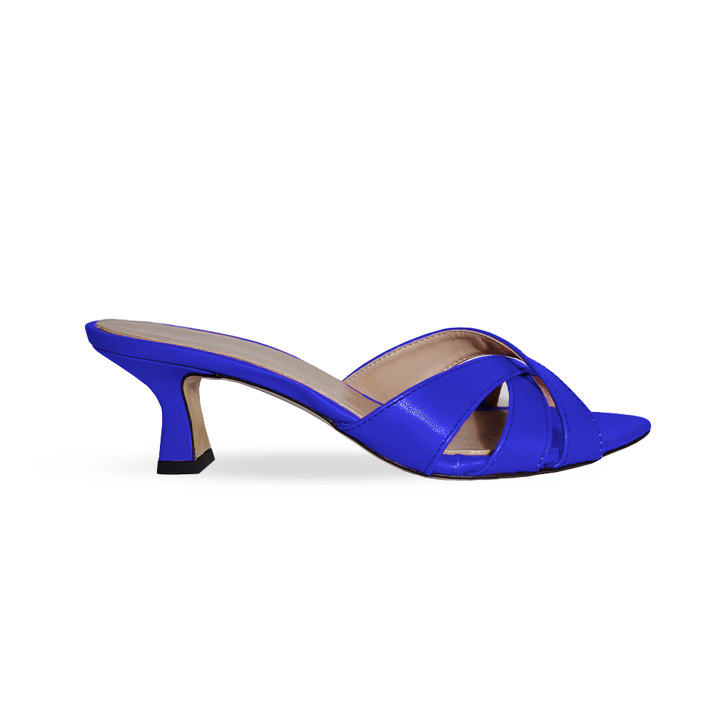 Identità Mules SOHA PELLE BLU