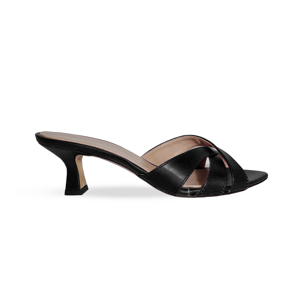 Identità Mules SOHA PELLE NERO