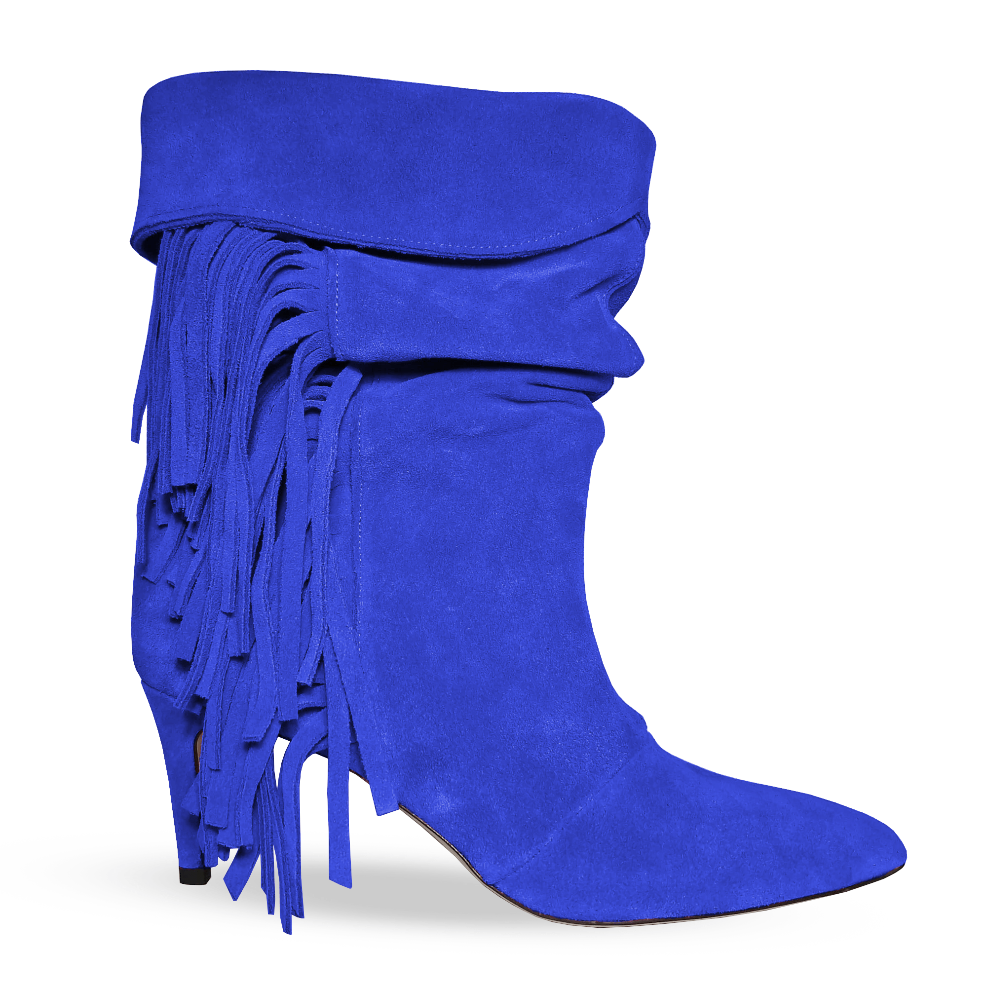 Identità Stivaletti BRIGIDA SCAMOSCIATO BLU