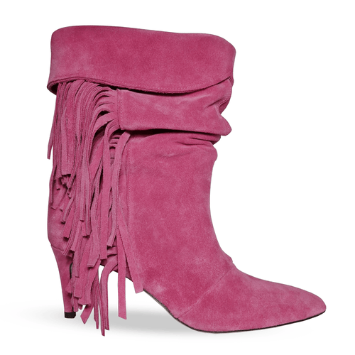 Identità Stivaletti BRIGIDA SCAMOSCIATO FUCSIA