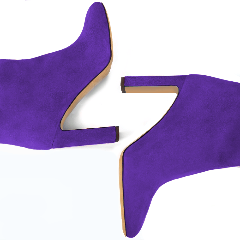 Identità Stivali ALEXANDRA SCAMOSCIATO VIOLA