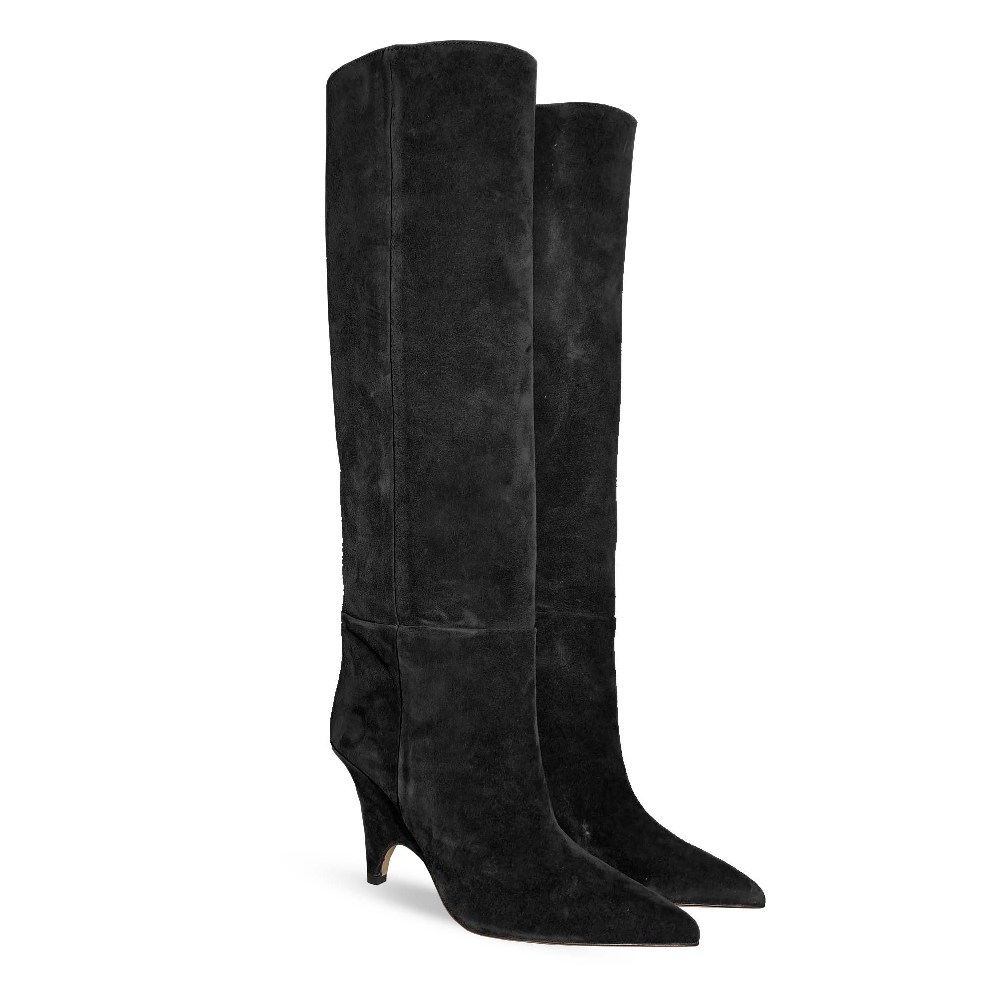 Identità Stivali DARCEY SCAMOSCIATO NERO