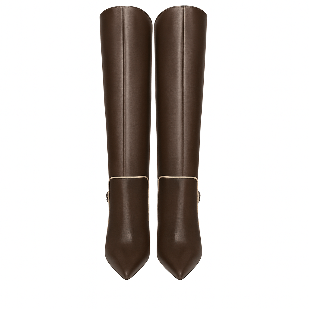 Identità Stivali GIANNA PELLE TESTA DI MORO