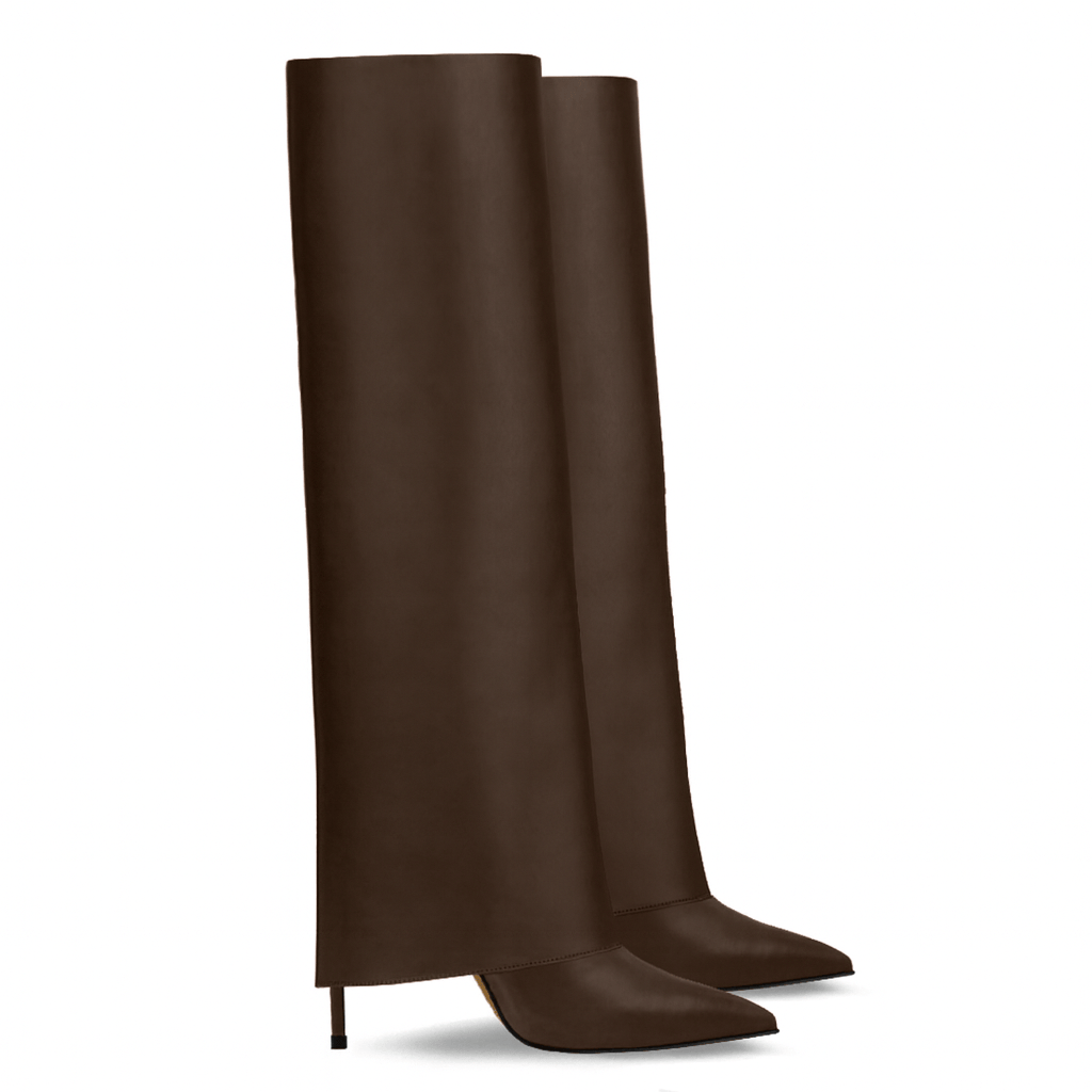 Identità Stivali INES PELLE TESTA DI MORO