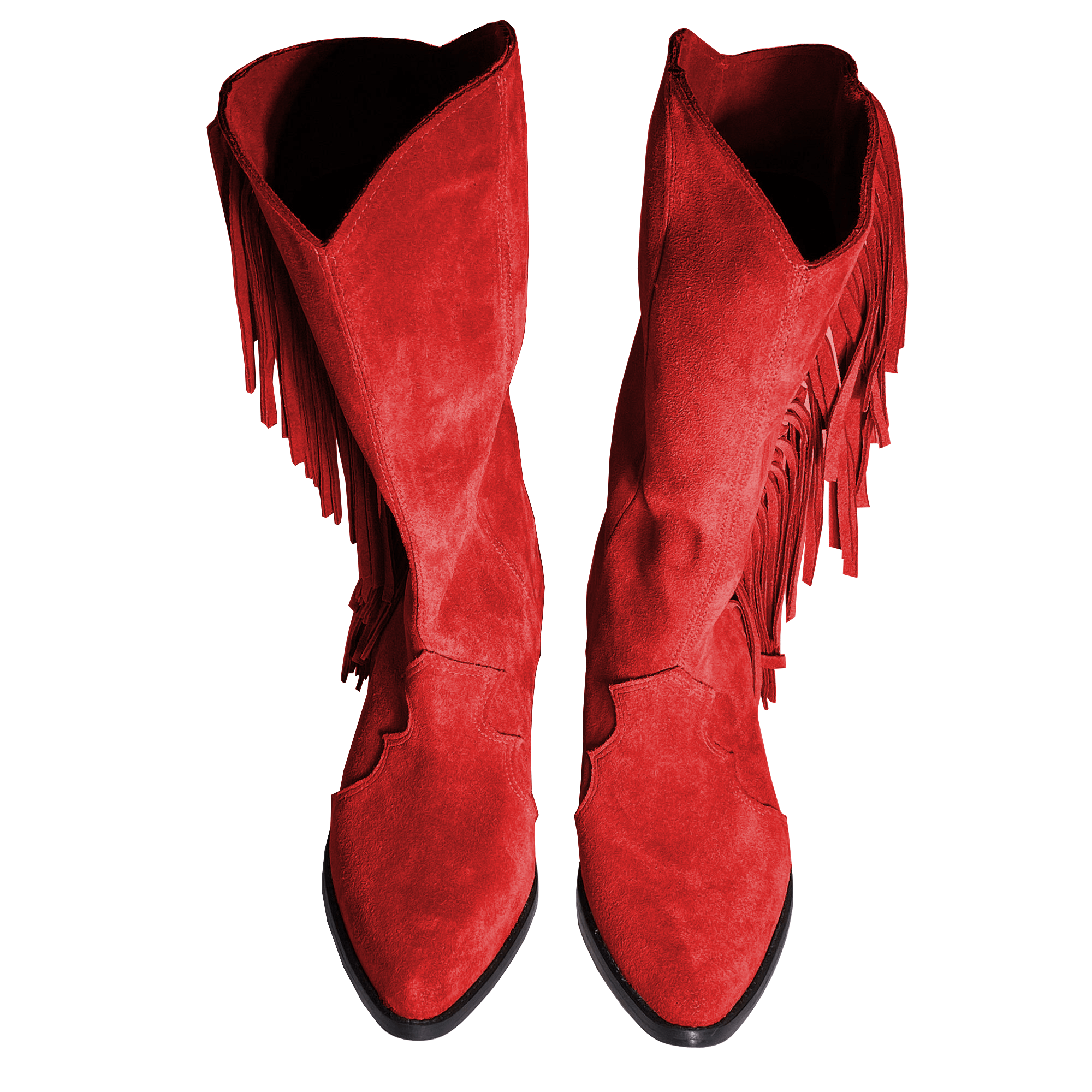 Identità Stivali JASMINE SCAMOSCIATO ROSSO