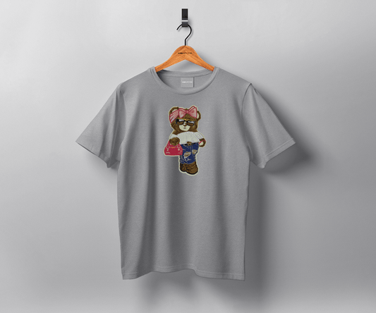 Identità T-Shirt Taglia unica T-shirt a maniche corte - GRIGIO