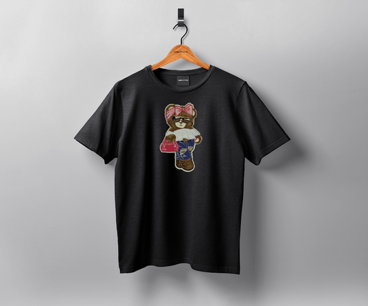 Identità T-Shirt Taglia unica T-shirt a maniche corte - NERO
