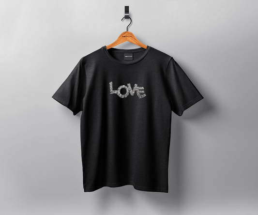 Identità T-Shirt Taglia unica T-shirt a maniche corte - NERO