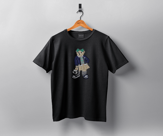 Identità T-Shirt Taglia unica T-shirt a maniche corte - NERO