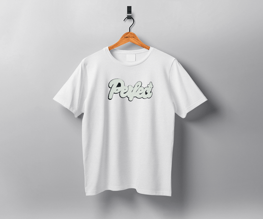 Identità T-Shirt Taglia unica T-shirt a maniche corte - PERFECT - BIANCO