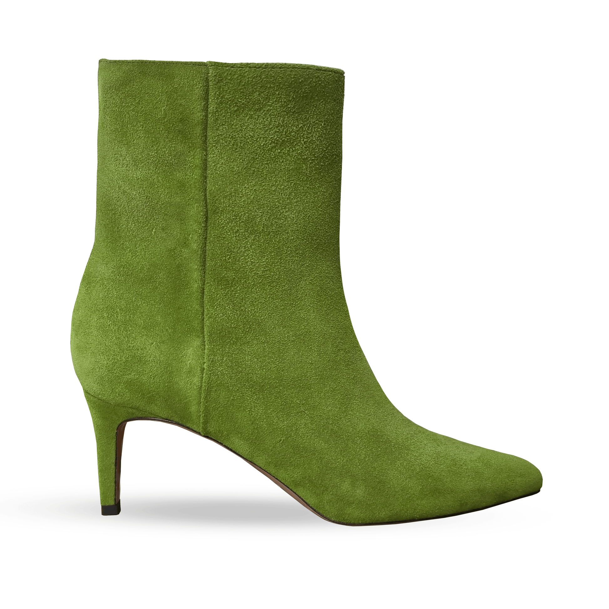 Identità Stivaletti FLEUR SCAMOSCIATO VERDE