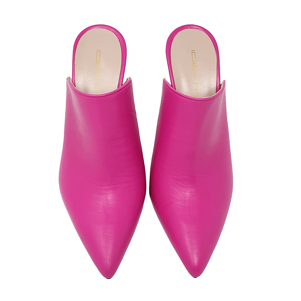 Identità Mules HEBA PELLE FUCSIA