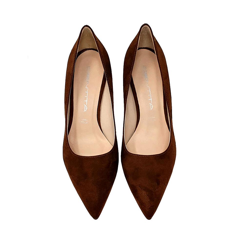 Identità Décolleté SHANA CAMOSCIO MARRONE