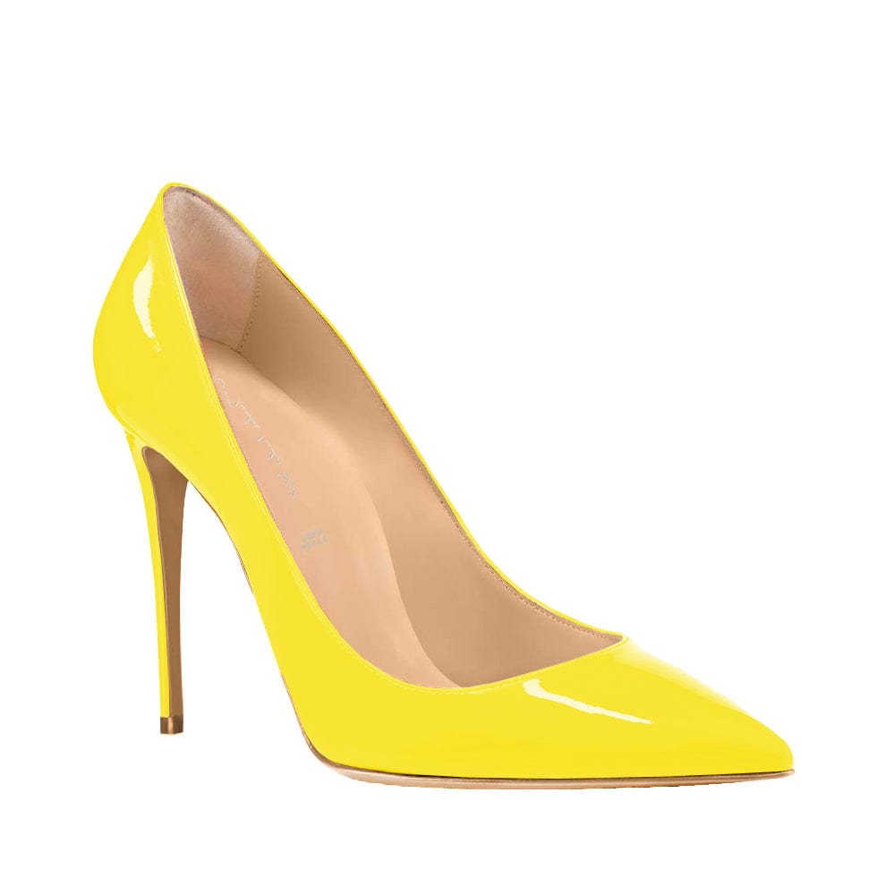 Identità Decollete SWAMI VERNICE GIALLO 100mm