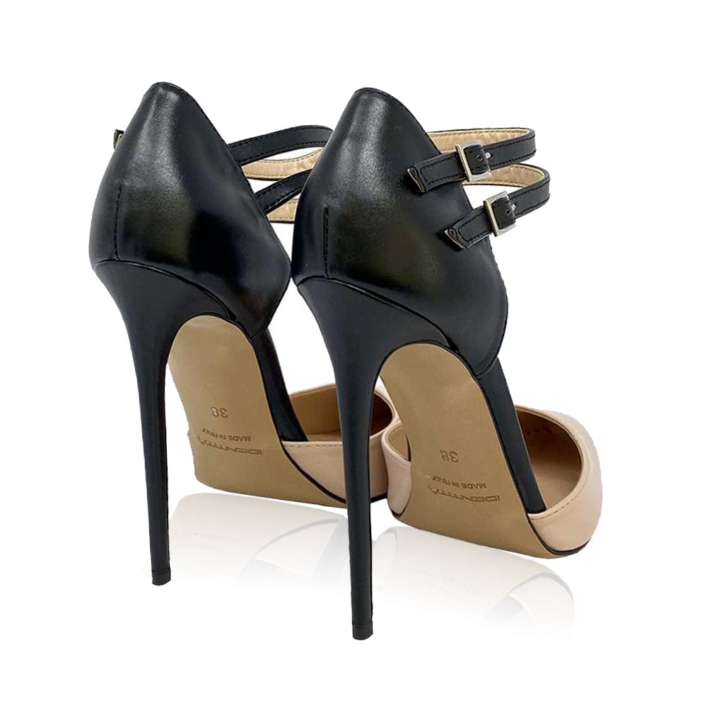 Identità Decollete ZOE PELLE BEIGE/NERO