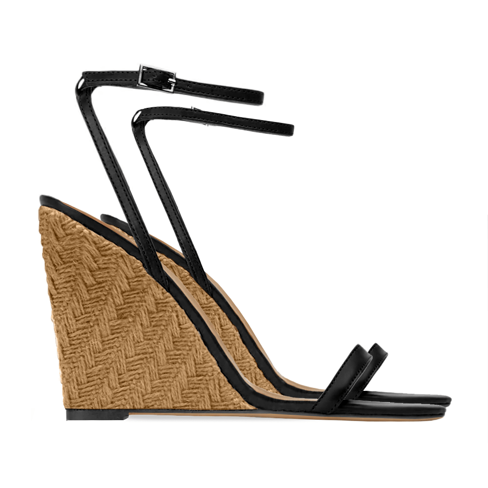 Identità Sandali DORIS PELLE NERO