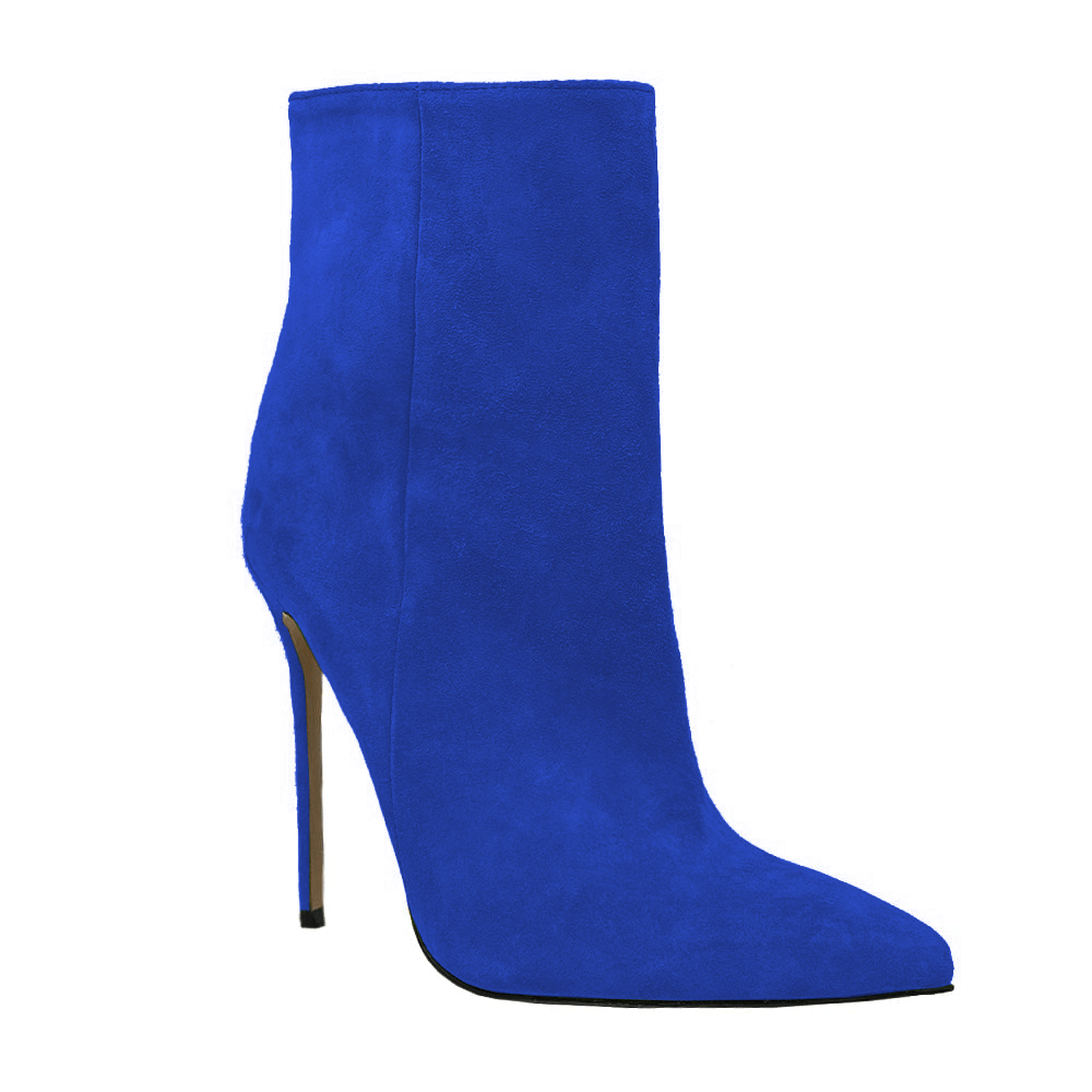 Identità Stivaletti SEKI SCAMOSCIATO BLU