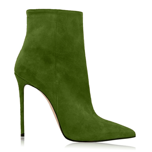 Identità Stivaletti SEKI SCAMOSCIATO VERDE