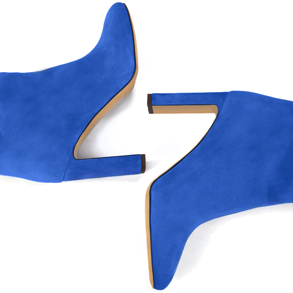 Identità Stivali GINEVRA SCAMOSCIATO BLU