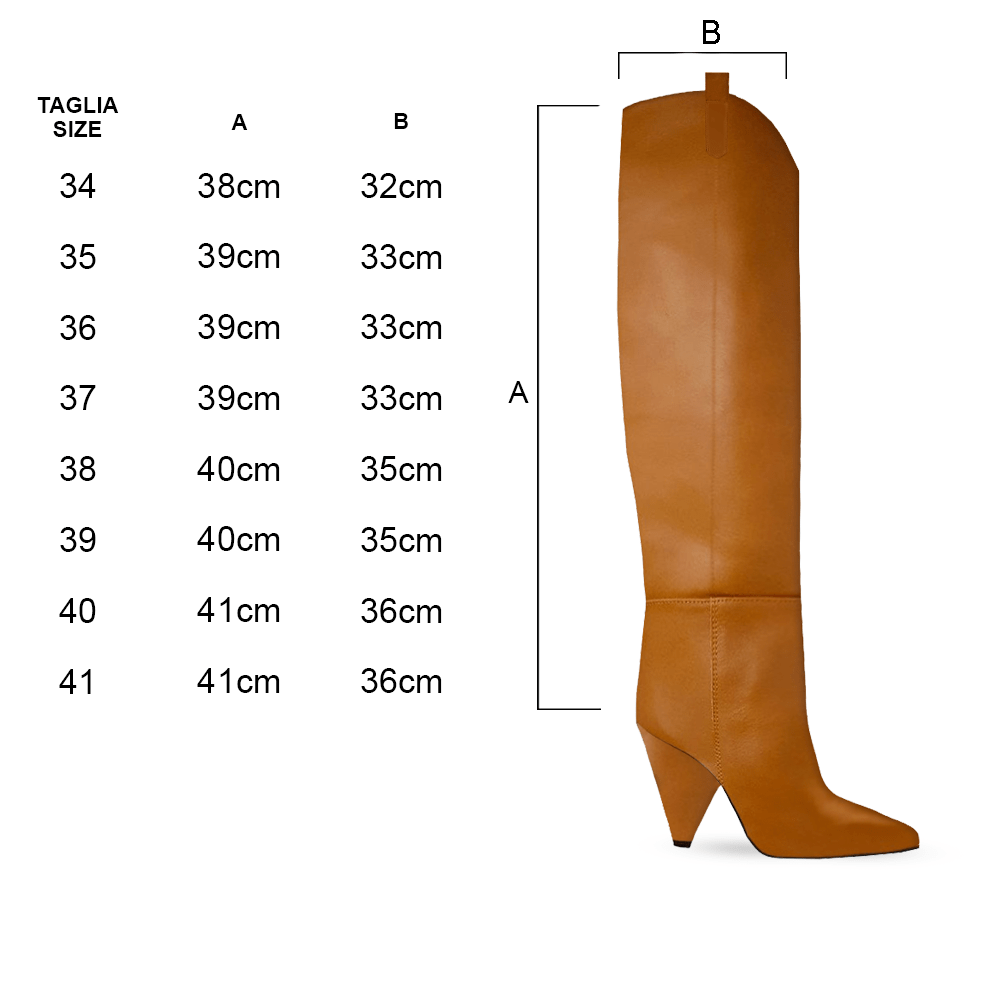 Identità Stivali GLORY PELLE MARRONE